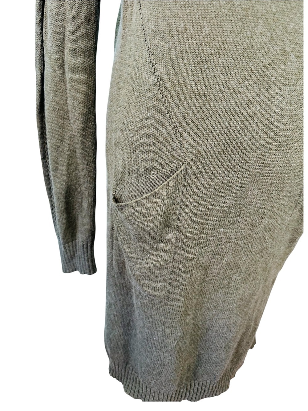 Prana Olive Cowl-Neck Knit Sweater Dress - Picture 2 of 9